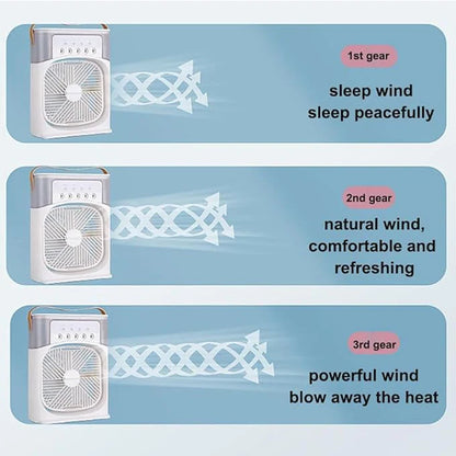 Cooling Fan With Ice Fresh Comfort❄️