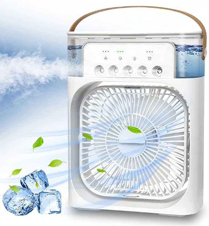 Cooling Fan With Ice Fresh Comfort❄️