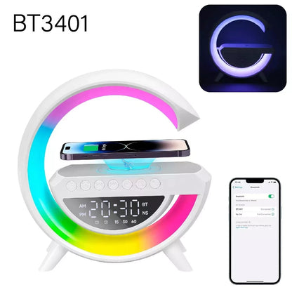 Digital Led Wireless Charger Speaker